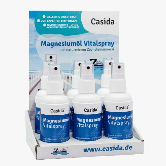 صورة Magnesium Oil Vital Spray 5+1 Display - B2B